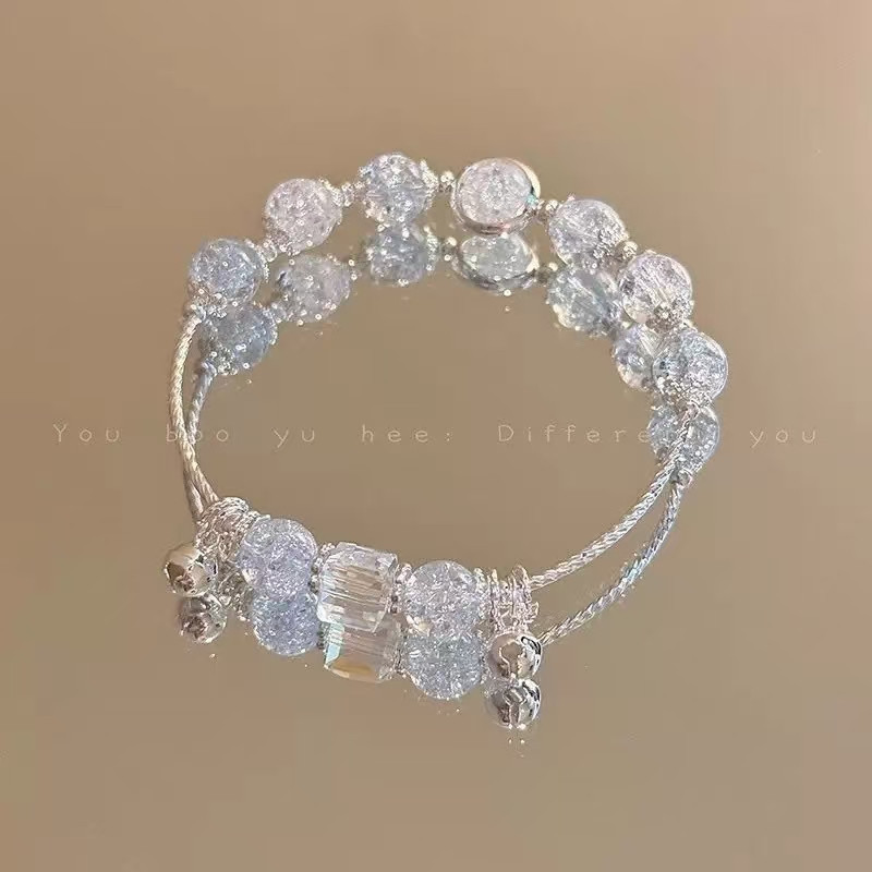 Beaded tassel bracelet for women niche design high value personality no collision versatile