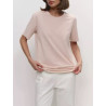 Summer new women's fashion casual home commuting versatile round-neck short-sleeved T-shirt