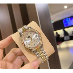 Diary series fashion trend steel strap watch