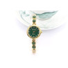 Xinjiang Hetian jade watch with diamond and waterproof quartz watch