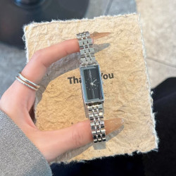 Gedi temperament steel strap watch for women light luxury simple exquisite versatile small square watch for women retro