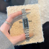 Gedi temperament steel strap watch for women light luxury simple exquisite versatile small square watch for women retro