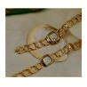 Bracelet chain watch for women, fashionable, simple, retro, and niche female watch