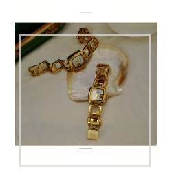Bracelet chain watch for women, fashionable, simple, retro, and niche female watch