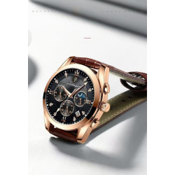 New waterproof luminous calendar high-end men's watch trendy fashion business atmospheric sports watch