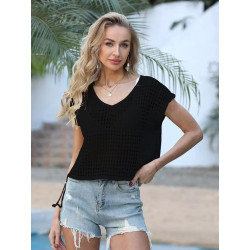 New pull-up blouse loose bikini outerwear daily wear personalised beach blouse