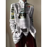 New fashion long-sleeved commuting professional wear women's shirt streamer shirt temperament