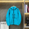 Windbreaker, windproof, waterproof, three-layered rubber jacket, spring and autumn hooded jacket