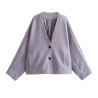 Coat women's new tweed kimono spring top