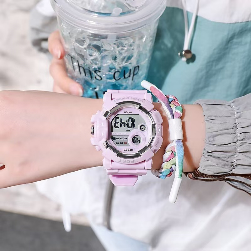 Electronic children's watch unicorn simple waterproof and drop-proof for junior and senior high school students
