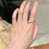 Women's oil drip enamel butterfly ring