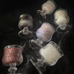 Sex low-temperature candle canned luminous gold-plated 40 degrees sm coconut cup wax drip wax adult sex training props