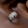 Design niche women's full diamond fortune ring