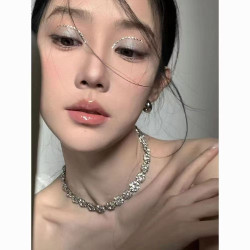 Sunflower necklace light luxury niche design clavicle necklace female necklace