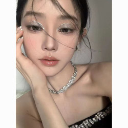 Sunflower necklace light luxury niche design clavicle necklace female necklace