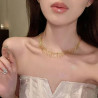 Tassel necklace women's light luxury niche design
