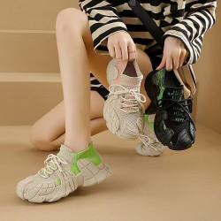 Vanson breathable socks shoes coconut shoes thick-soled sports casual shoes soft-soled non-slip running shoes