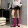 Fashion rain boots kitchen couple waterproof non-slip mountaineering water boots adult tall long water shoes