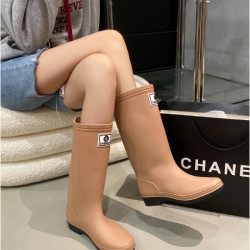 Fashion rain boots kitchen couple waterproof non-slip mountaineering water boots adult tall long water shoes