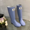 Fashion rain boots kitchen couple waterproof non-slip mountaineering water boots adult tall long water shoes