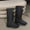 Fashion rain boots kitchen couple waterproof non-slip mountaineering water boots adult tall long water shoes