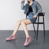 Genuine leather sports casual shoes women's shoes new non-slip versatile soft sole side zipper boots