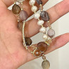 women's new chinese style double layer bracelet