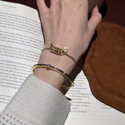Antique Five Coin Emperor Running Ring Braided Bracelet