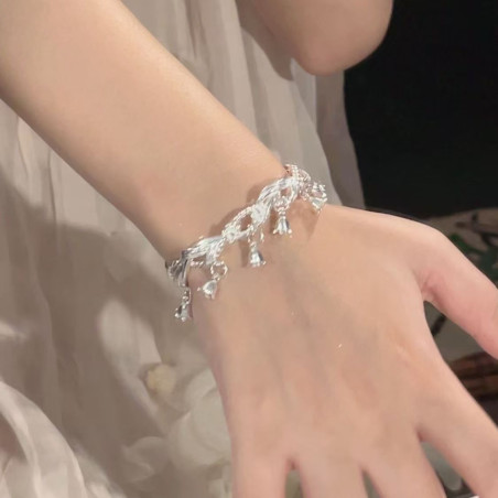 New Chinese style lily of the valley wrapped bracelet