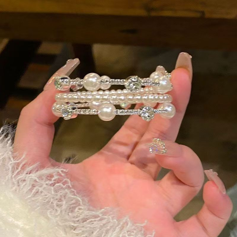 Zircon light luxury niche high-end simple pearl bracelet
