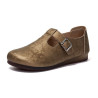 Genuine leather flat sole breathable pedal comfortable soft sole single shoes women's shoes casual shoes