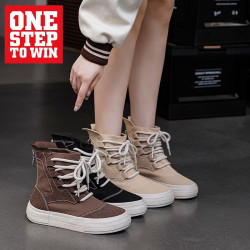Canvas women's shoes Martin boots classic comfortable trendy super hot high-top shoes
