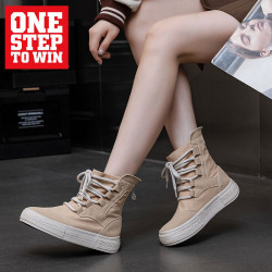 Canvas women's shoes Martin boots classic comfortable trendy super hot high-top shoes