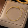 New titanium steel bracelet for women