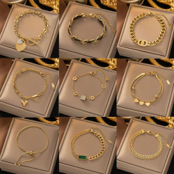 New titanium steel bracelet for women