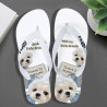 Personalised flip-flops men's and women's trendy cute indoor and outdoor thick-soled wear-resistant couple slippers