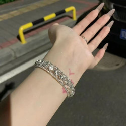 Shining bracelet hot girl wrapped disco bracelet