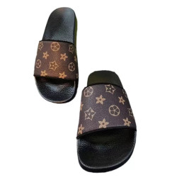 Slippers for men and women, old-fashioned, one-word outerwear, cool slippers