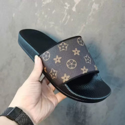 Slippers for men and women, old-fashioned, one-word outerwear, cool slippers
