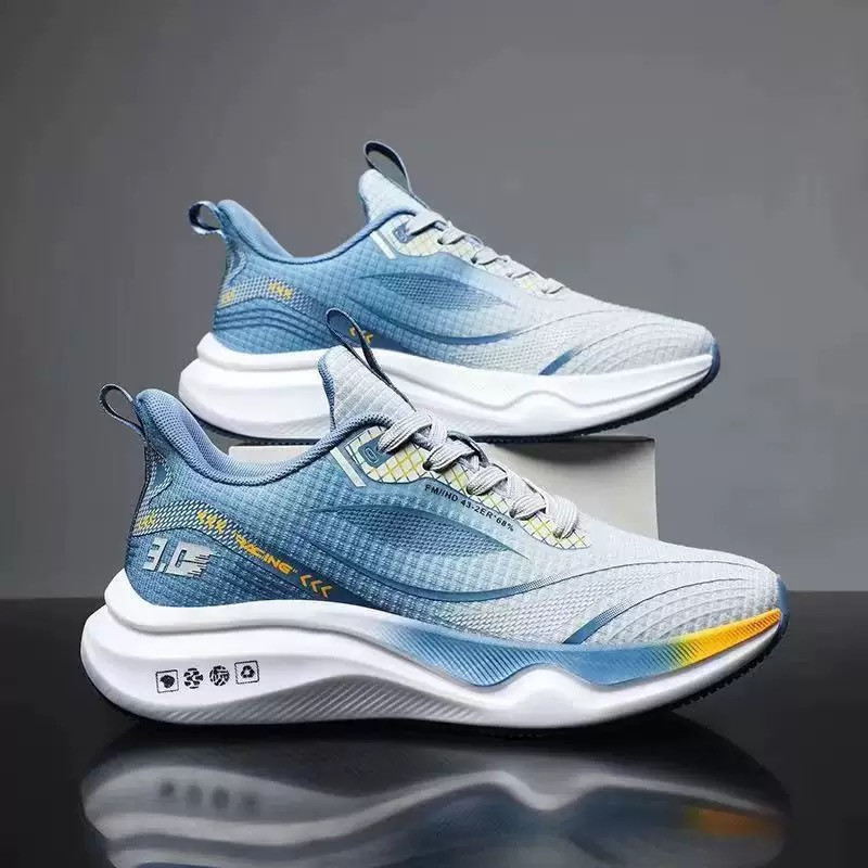 Men's shoes trend new soft-soled running shoes outdoor casual sports shoes fashionable versatile breathable soft