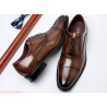 Business shoes Oxford men's shoes genuine leather three-joint men's leather shoes inner height-increasing leather shoes