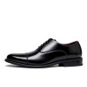 Business shoes Oxford men's shoes genuine leather three-joint men's leather shoes inner height-increasing leather shoes