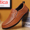 New first layer cowhide men's leather shoes cover foot pedal single shoes men's soft surface