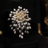 New style brooch pearl fireworks corsage for women