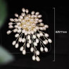 New style brooch pearl fireworks corsage for women