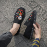 New national trend national style hand-sewn embroidered flowers old Beijing cloth shoes for men and women