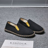 New national trend national style hand-sewn embroidered flowers old Beijing cloth shoes for men and women