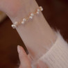 Natural Shell Pearl Double Bracelet