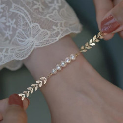 Wheat Ear I Super Fairy Double Bracelet Gold Women