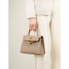 Fashion cowhide high-end genuine leather Kelly bag mini cross-body handbag